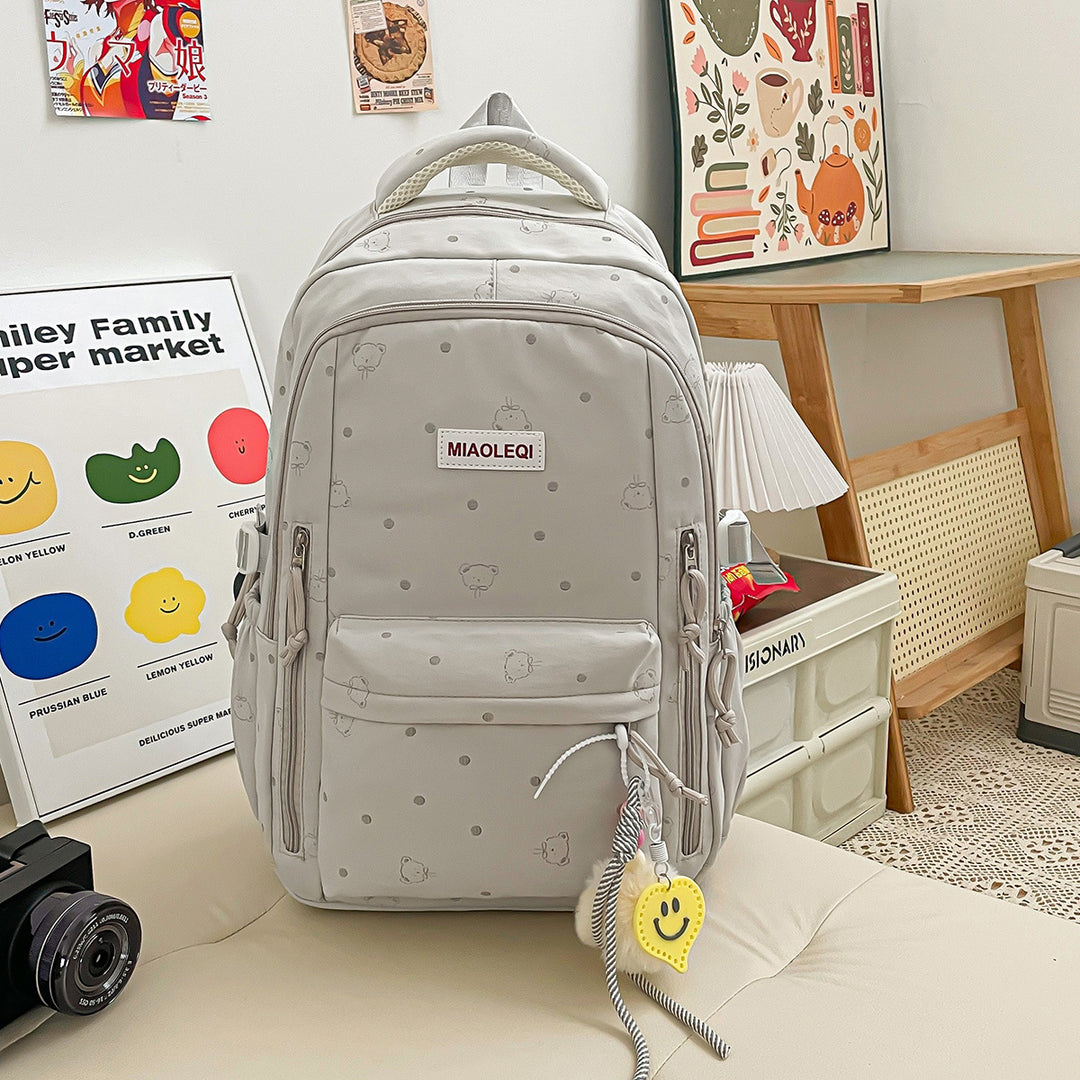 Playful Polka Dot Design Backpack Stornfield