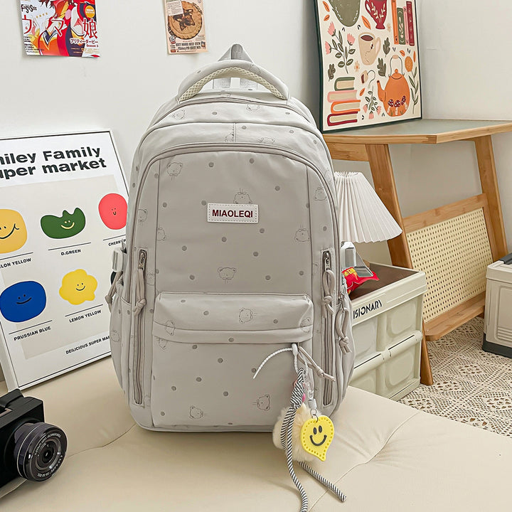 Playful Polka Dot Design Backpack Stornfield