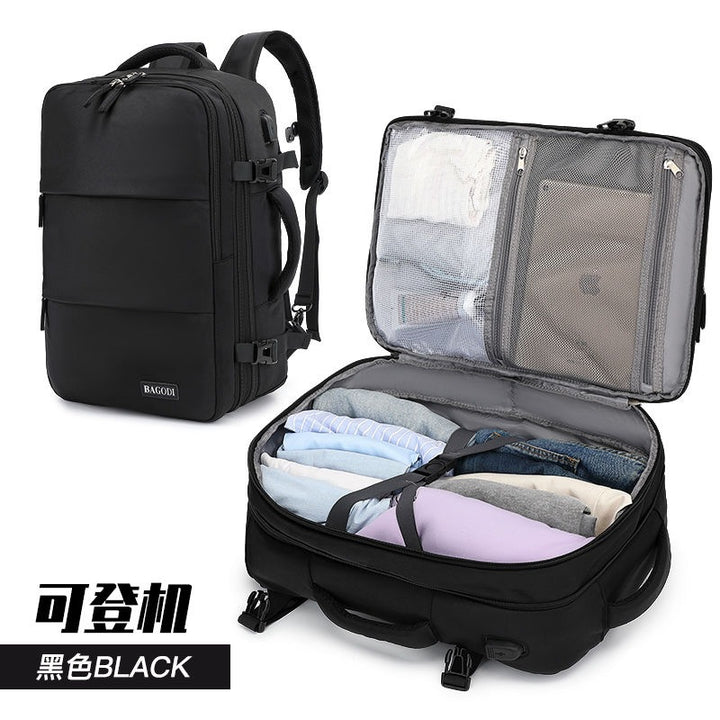 Versatile Travel Suitcase Backpack with Intelligent Organizer System Stornfield