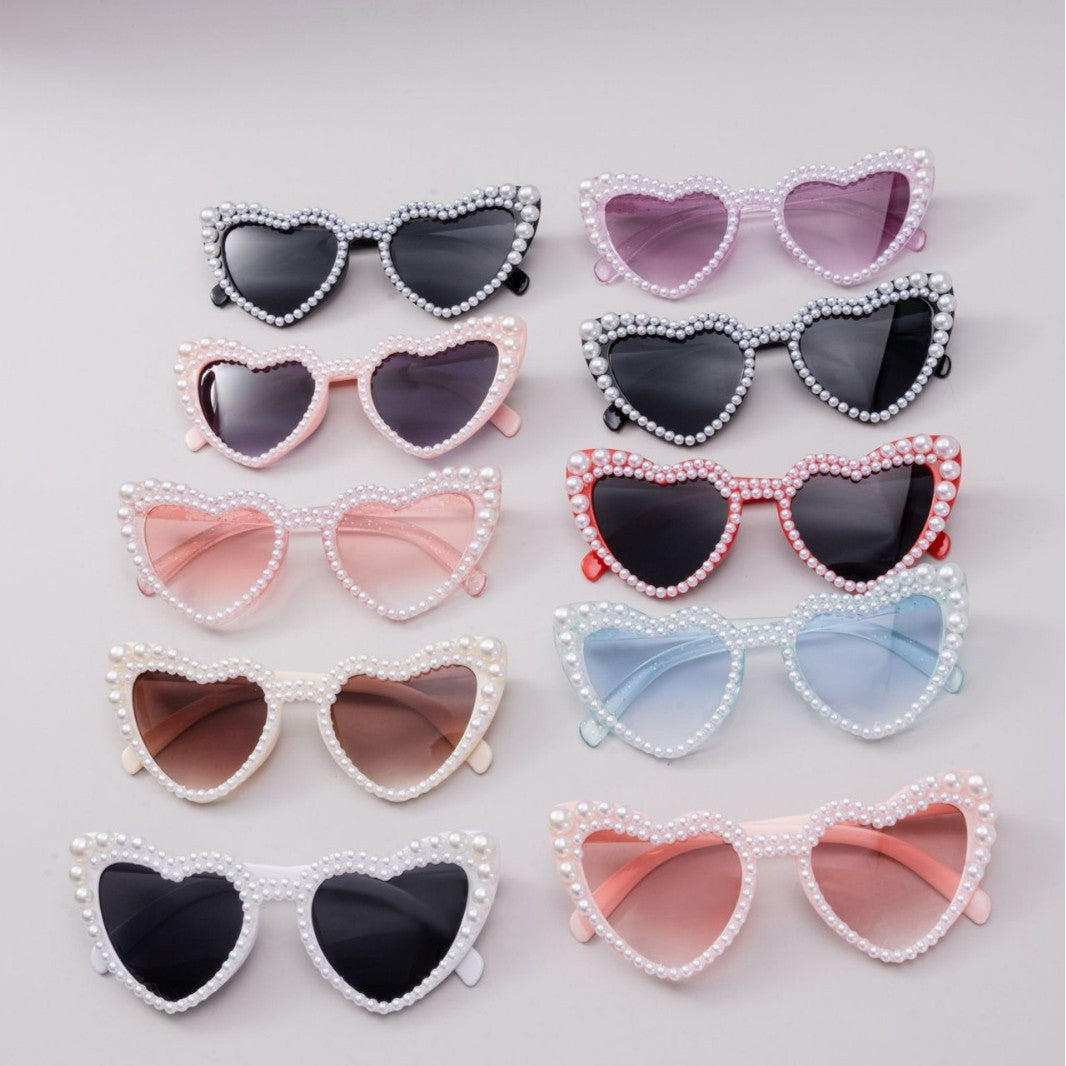 Women’s Designer Sunglasses with Pearl Frame by Stornfield