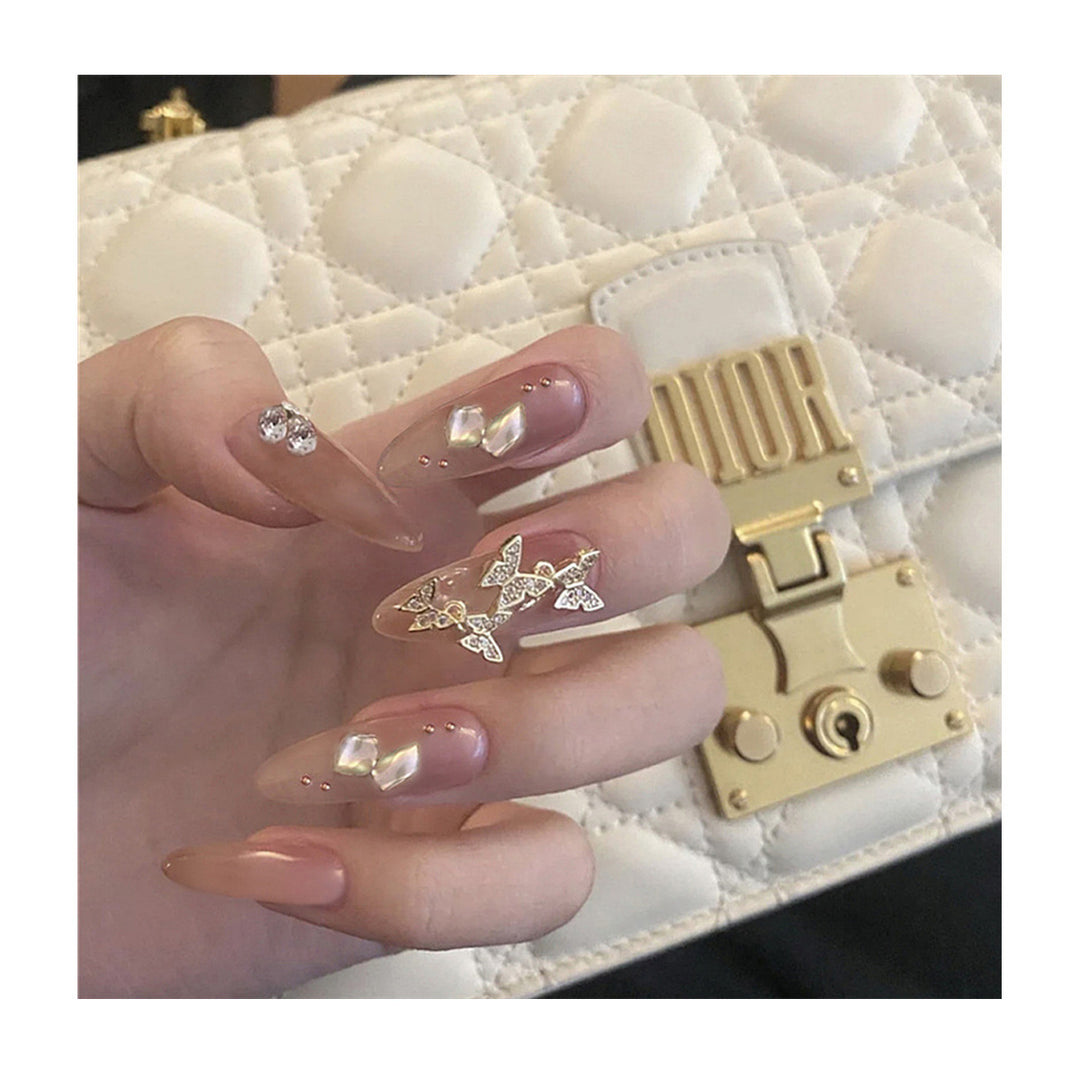 Decorative Acrylic Nail Art Extensions