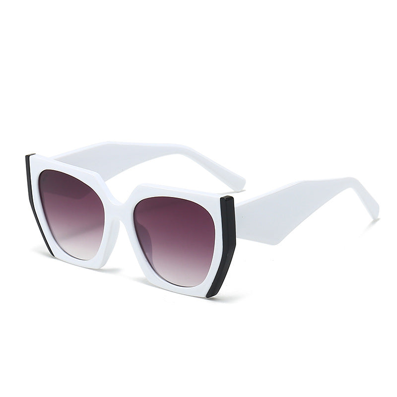 Women Oversized Sunglasses with Distinct Angular Design Stornfield