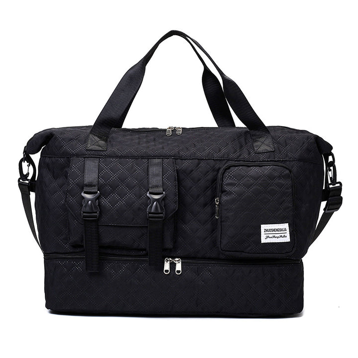Premium Quilted Weekend Duffel Bag