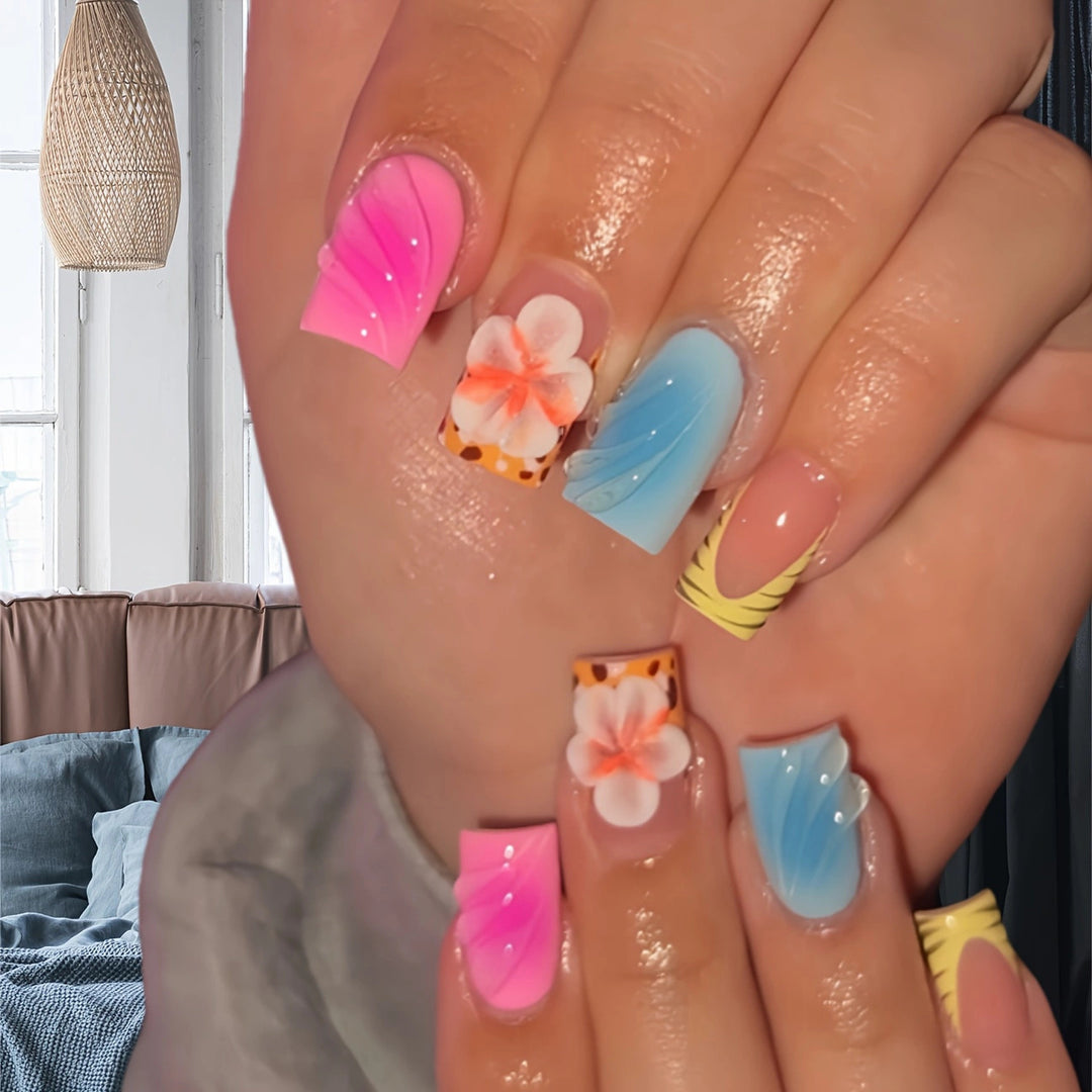 Artistic Acrylic Nail Art Design Stornfield