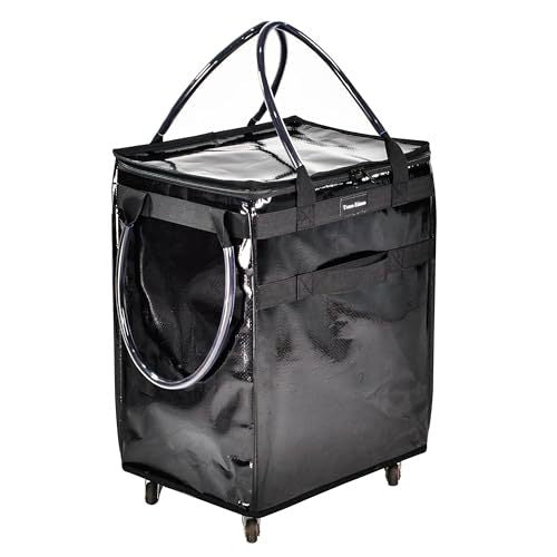 Transport container with wheels and insulated interior lining Stornfield