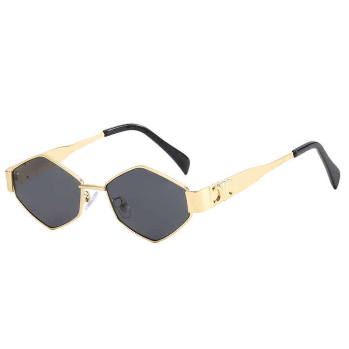 Fashionable sunglasses in hexagonal design Stornfield