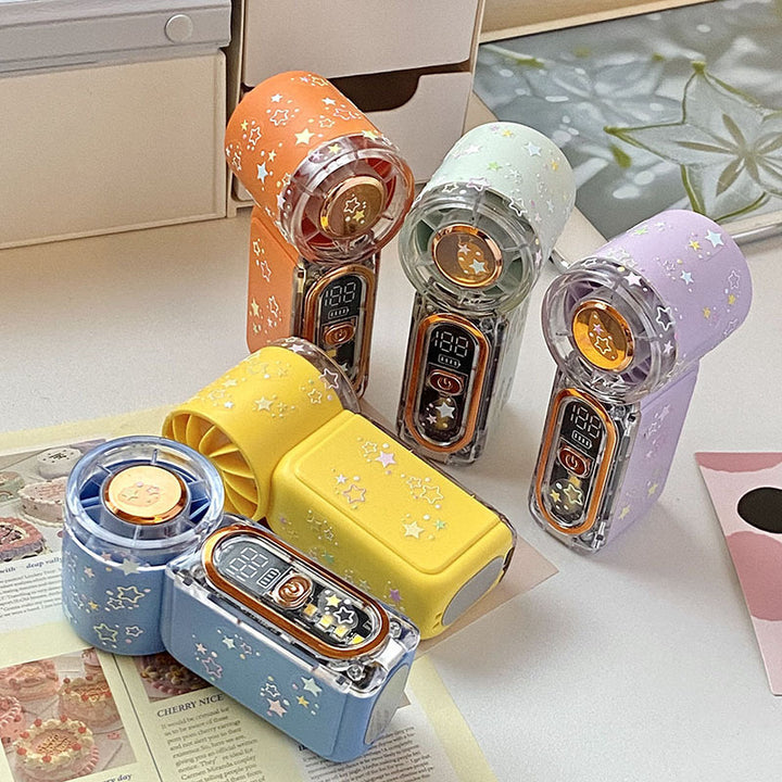 Portable Mini Fan with LED Display Stornfield