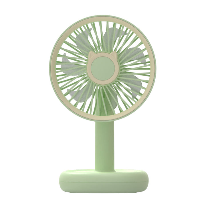 Women's Portable Mini Fan with Cute Cat Design Stornfield