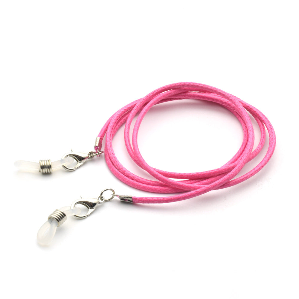 Braided Leather Eyewear Holder Stornfield