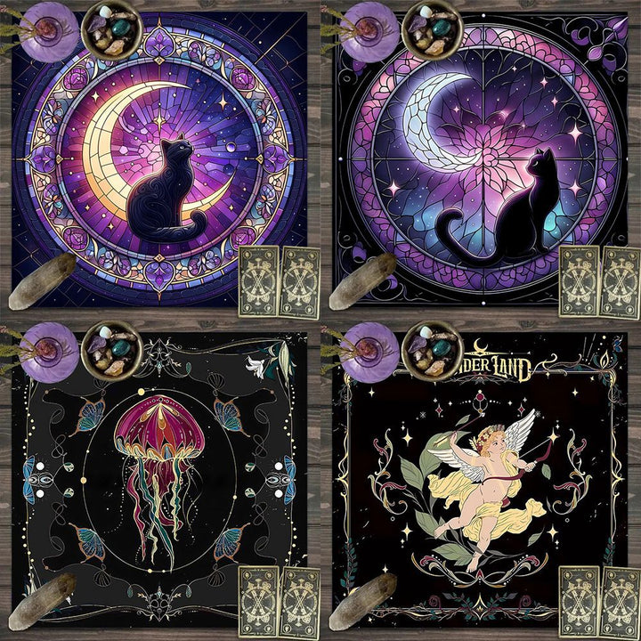 Artistic Jellyfish Tapestry