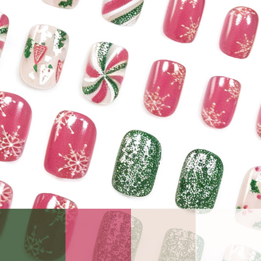 Festive Holiday Nail Art Set Stornfield