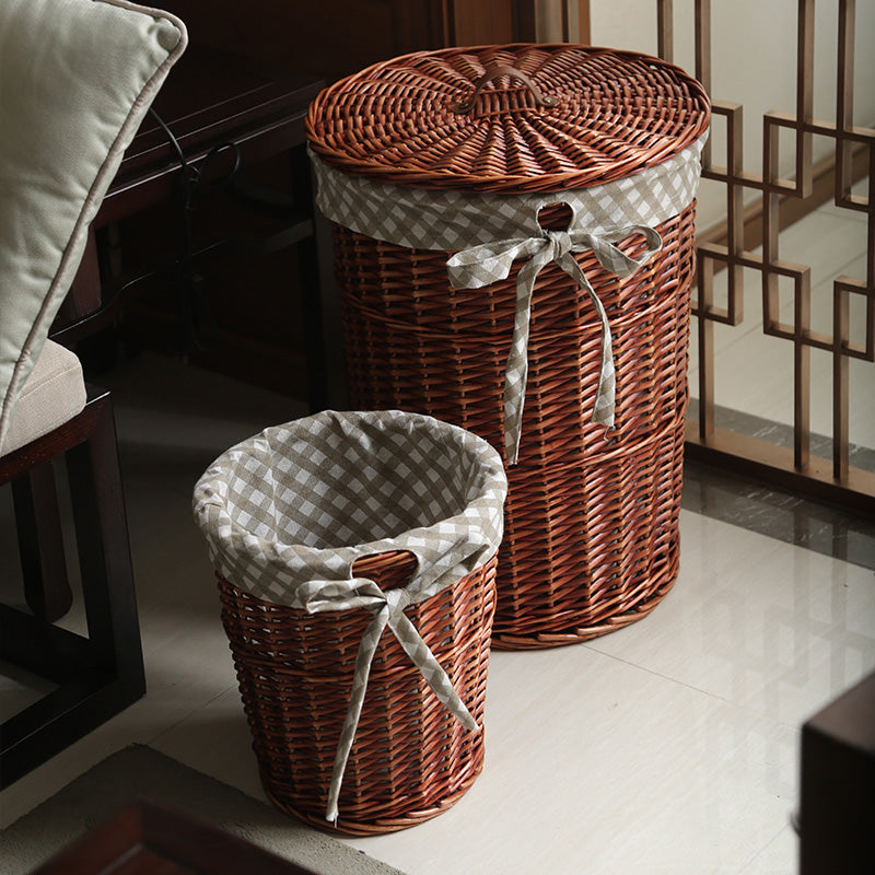 Decorative Woven Laundry Hamper Stornfield