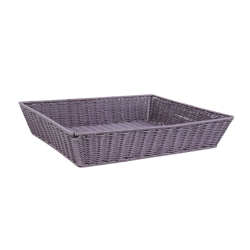 Versatile Storage Wicker Basket Stornfield
