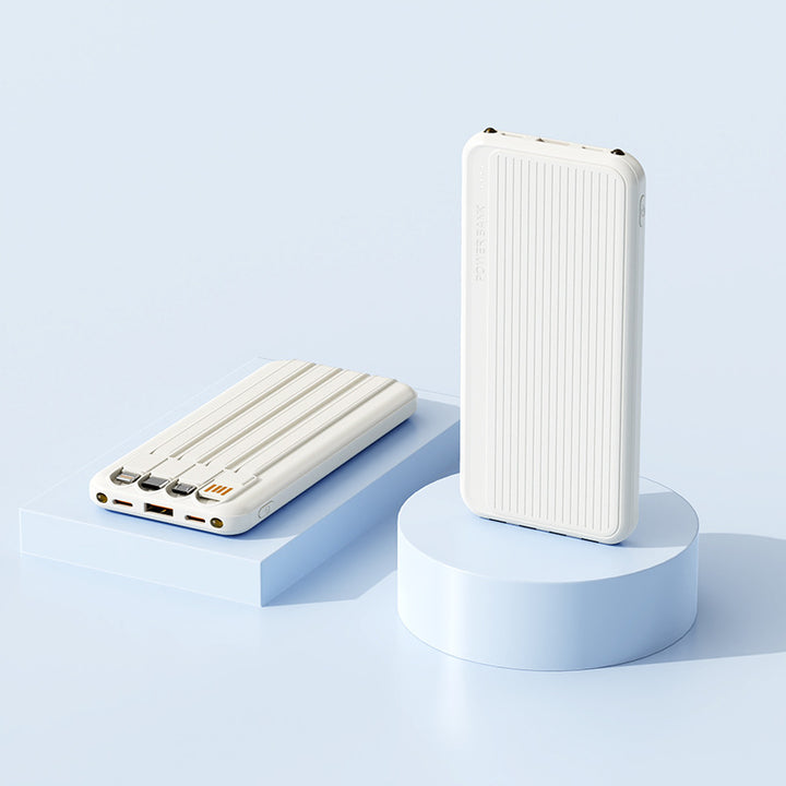 Powerbank with Integrated Charging Cables and High-Speed Charging Function Stornfield