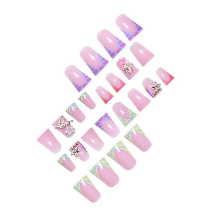 Decorative Press-On Nails Stornfield