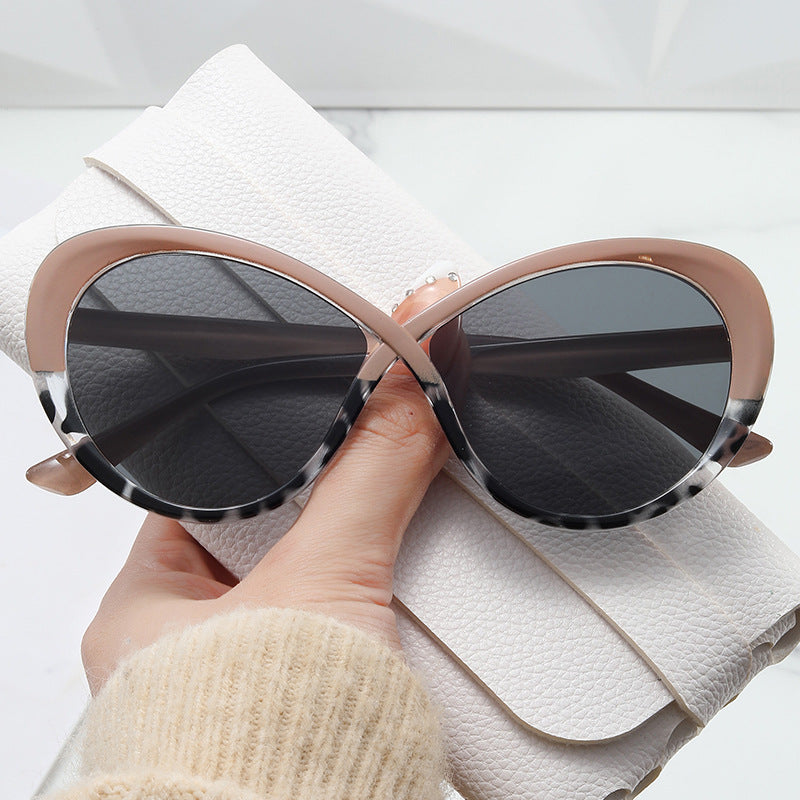 Women Cat-Eye Sunglasses with Mirrored Lenses Stornfield