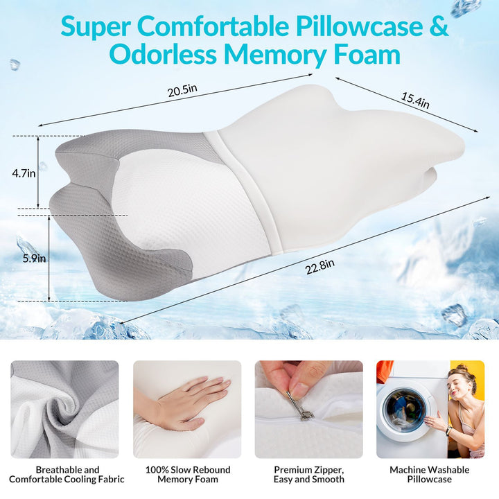 Ergonomic comfort headrest Stornfield