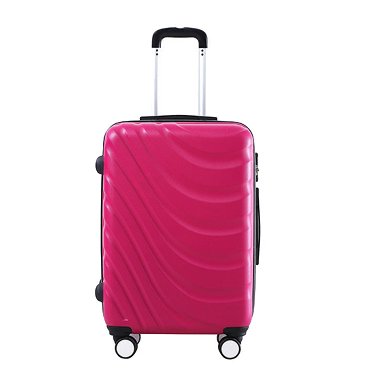 Unisex Stylish Wave-Pattern Hard Shell Carry-on Suitcase Stornfield