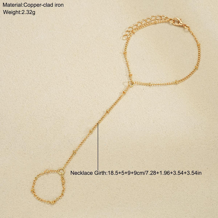 Glamorous Adjustable Chain Ankle Bracelet Stornfield