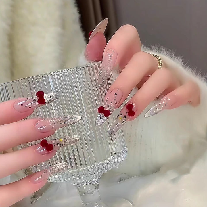 Cute Character-Themed Press-On Nails Stornfield