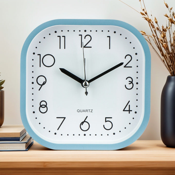 Table clock in modern cubic design Stornfield
