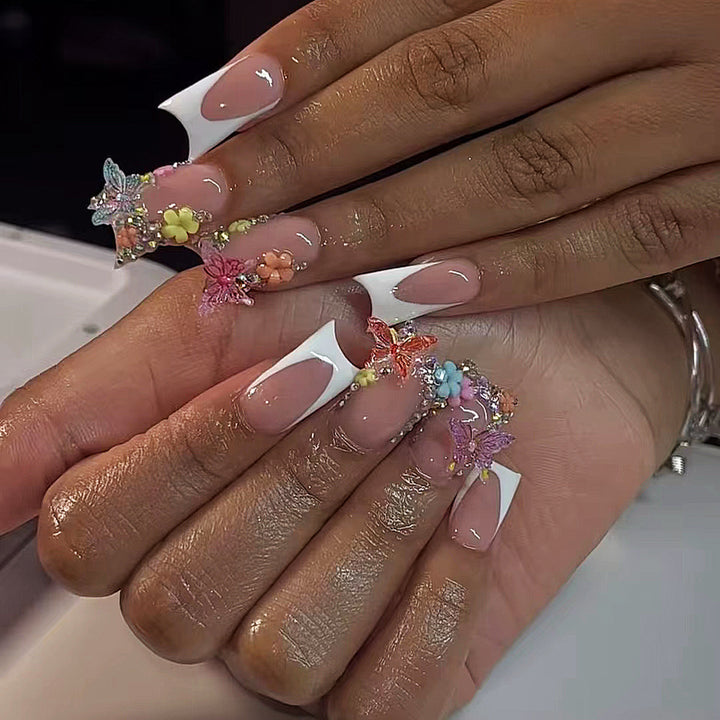 Artificial nails with unique 3D decorations Stornfield