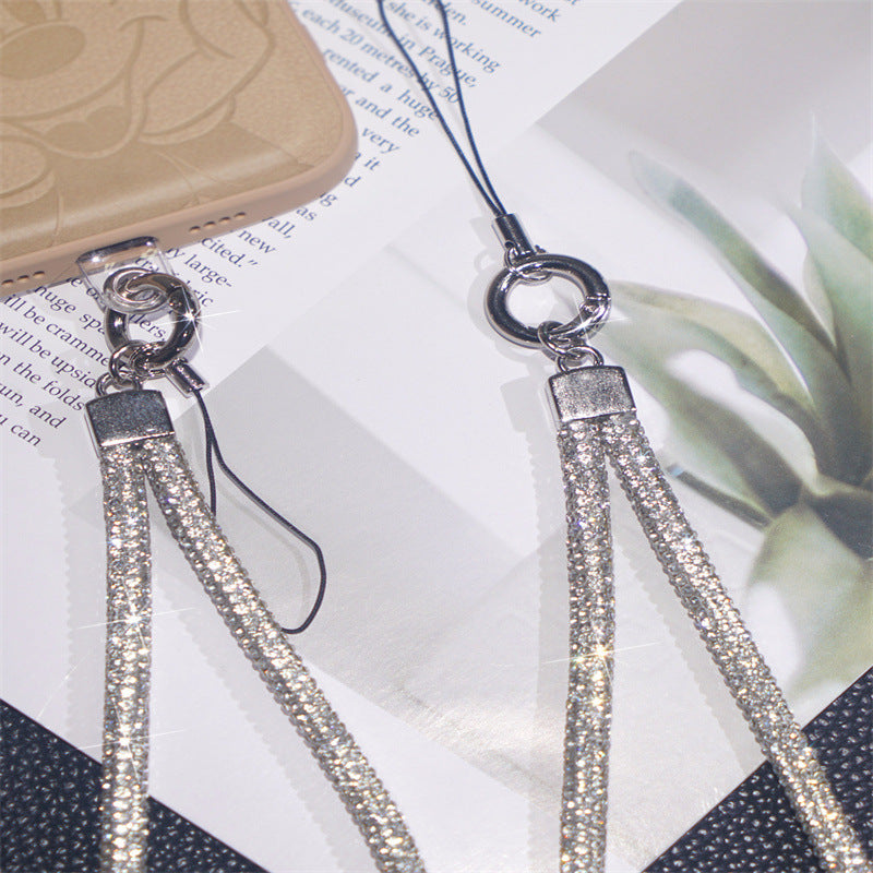 Sparkling Rhinestone Phone Lanyard Holder Stornfield