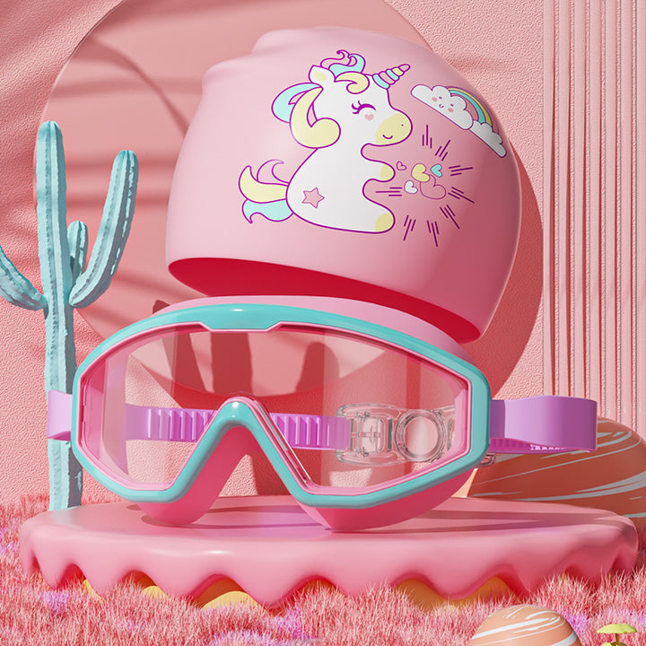 Kids Unicorn-Themed Swimming Goggle Set Stornfield