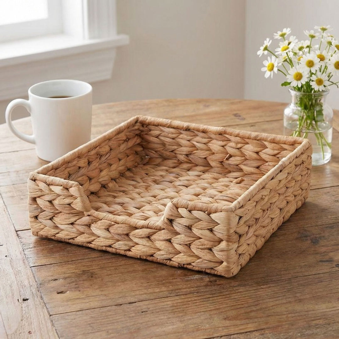 Handwoven Decorative Storage Tray Stornfield