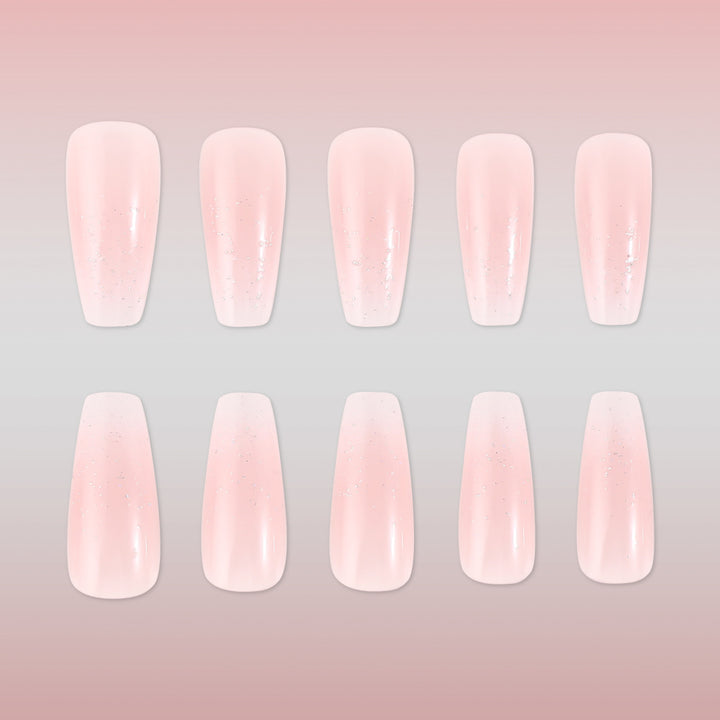 Elegant Ombre Press-On Nails Stornfield