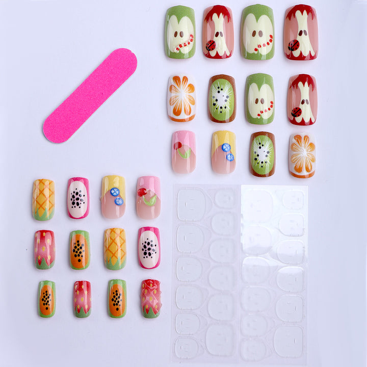 Creative Art Nails with Cheerful Fruit Design Stornfield