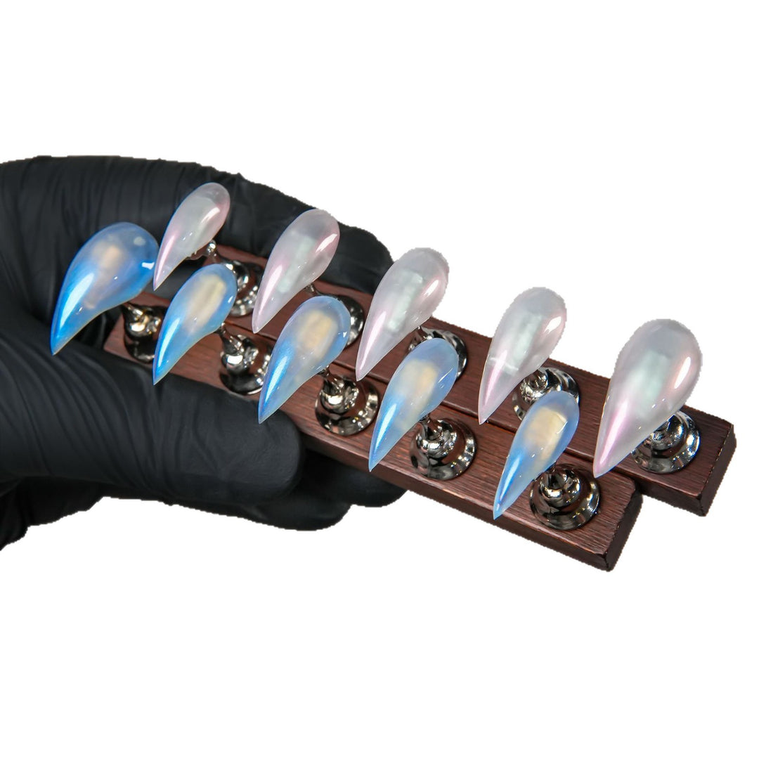 Artistic Gradient Stiletto Press-On Nails