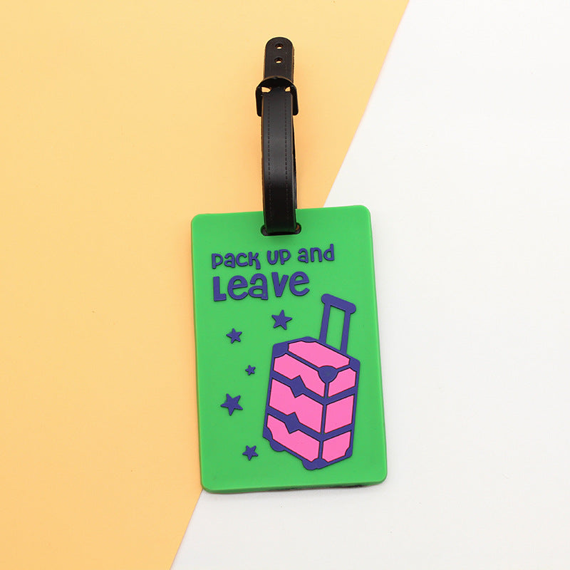 Unisex creative luggage tag in bus design Bowlift