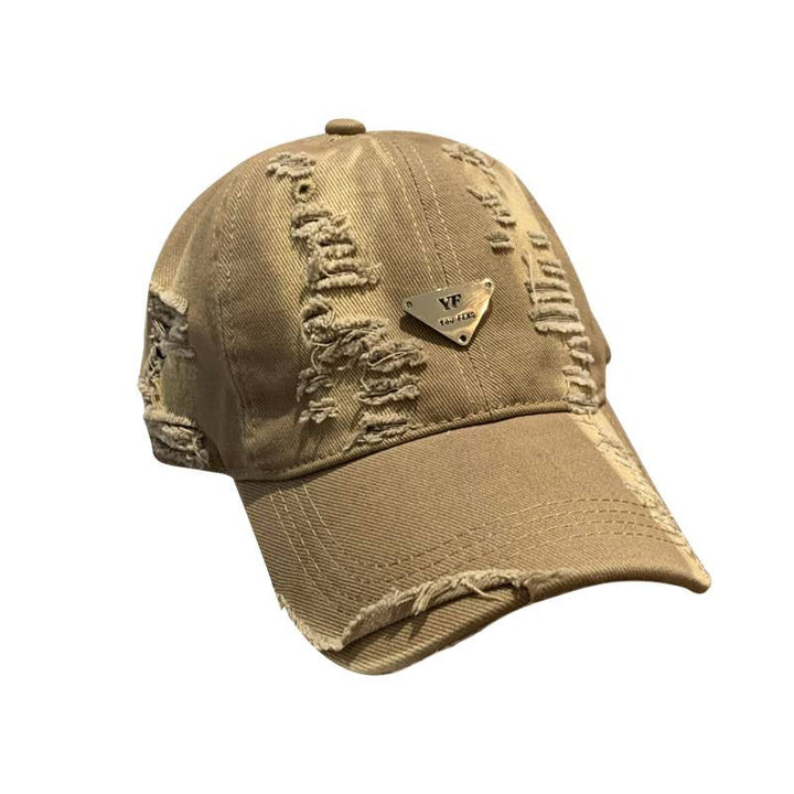 Women's Distressed Denim Baseball Cap Stornfield 1784084082