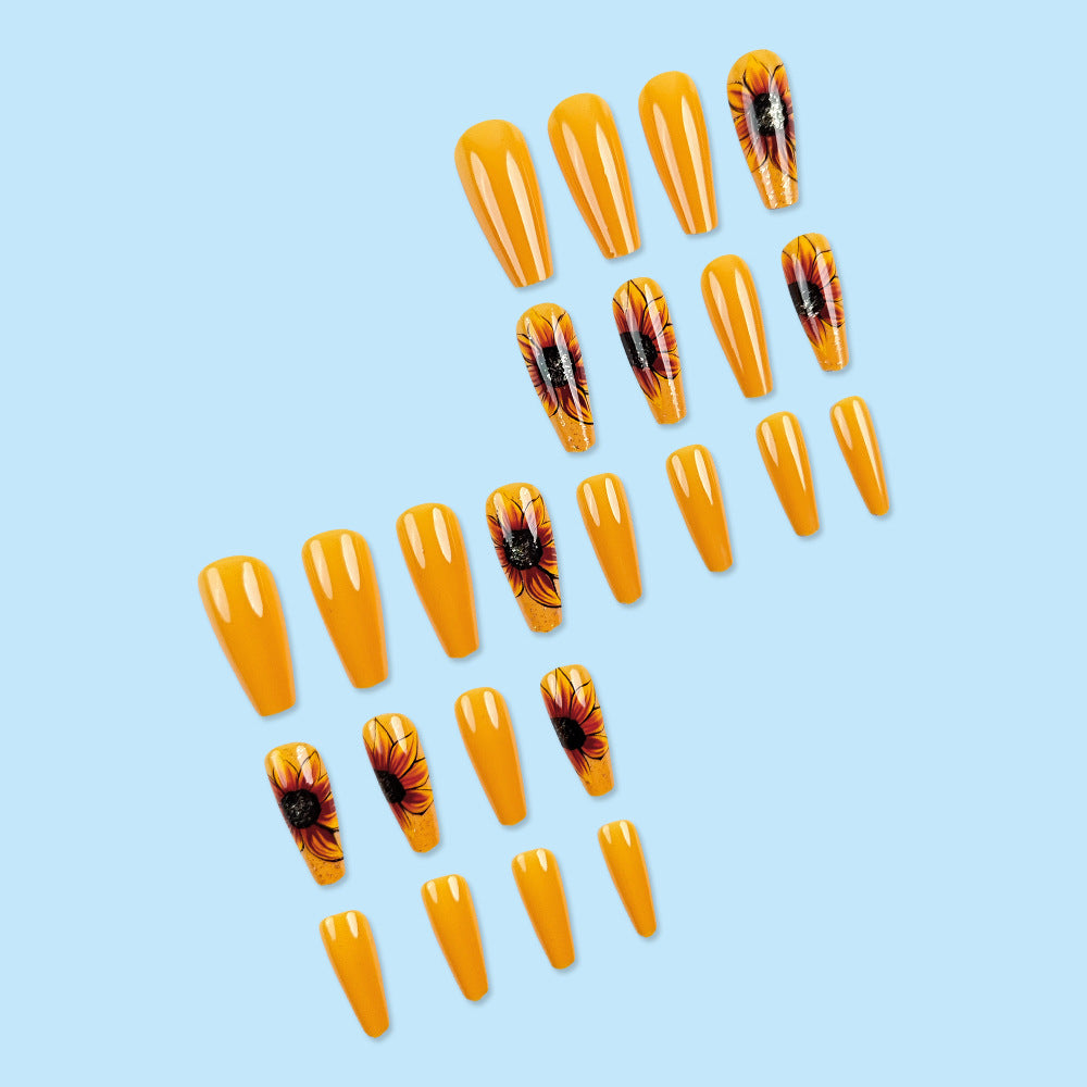 Floral Art Press-On Nail Set Stornfield