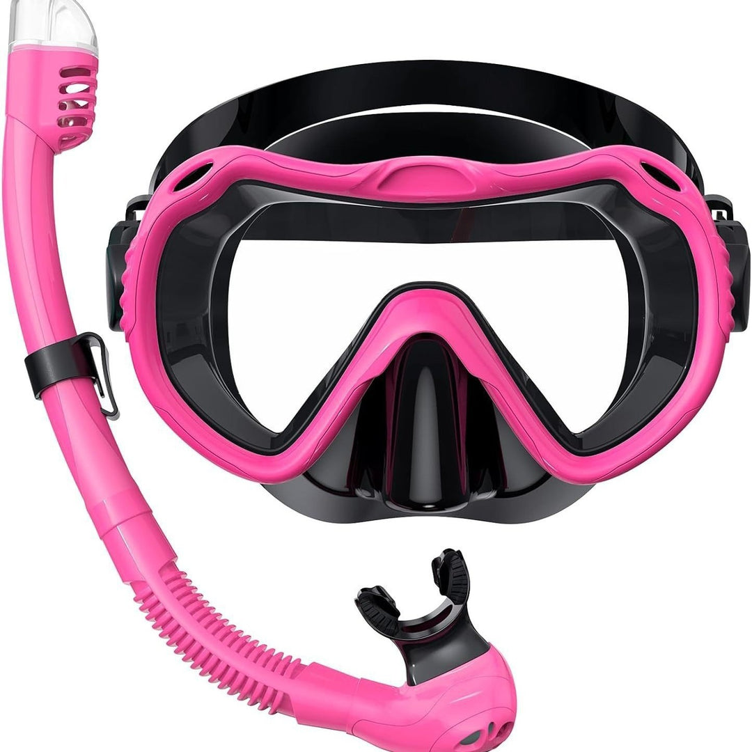 Diving mask with Fit technology and ergonomic snorkel Stornfield