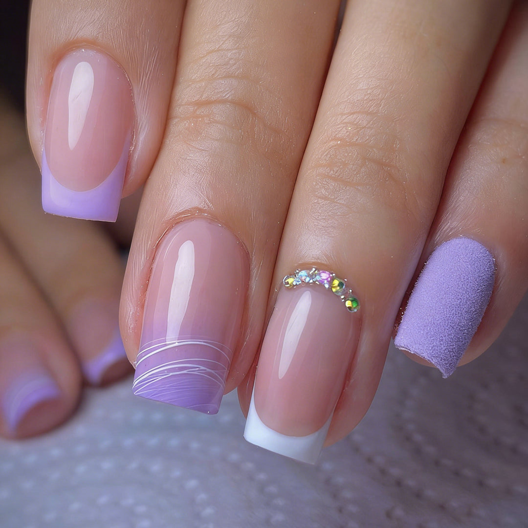 Elegant Long Acrylic Nail Extensions Stornfield