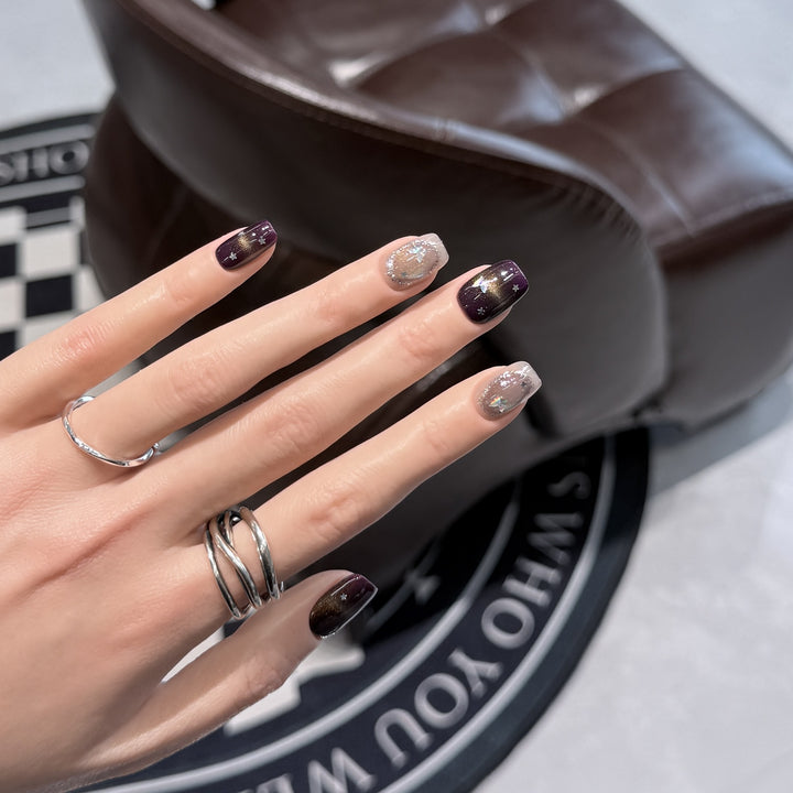 Starry Gradient Nail Art Set Stornfield