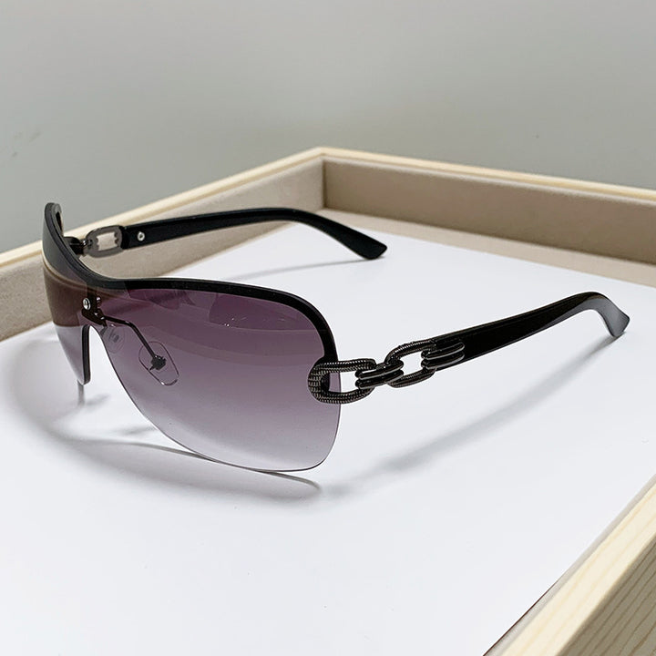 Unisex Chic Shield Sunglasses Stornfield