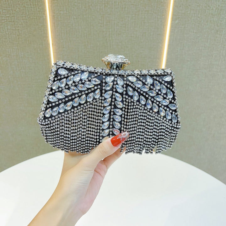 Beaded Crystal Evening Clutch