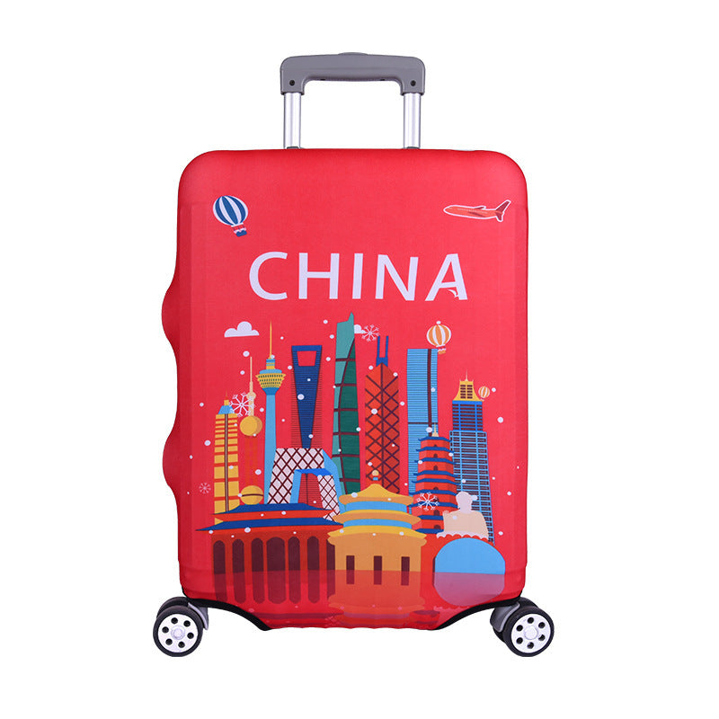 Women's Hard Shell Suitcase with Colorful Mexico Design Stornfield