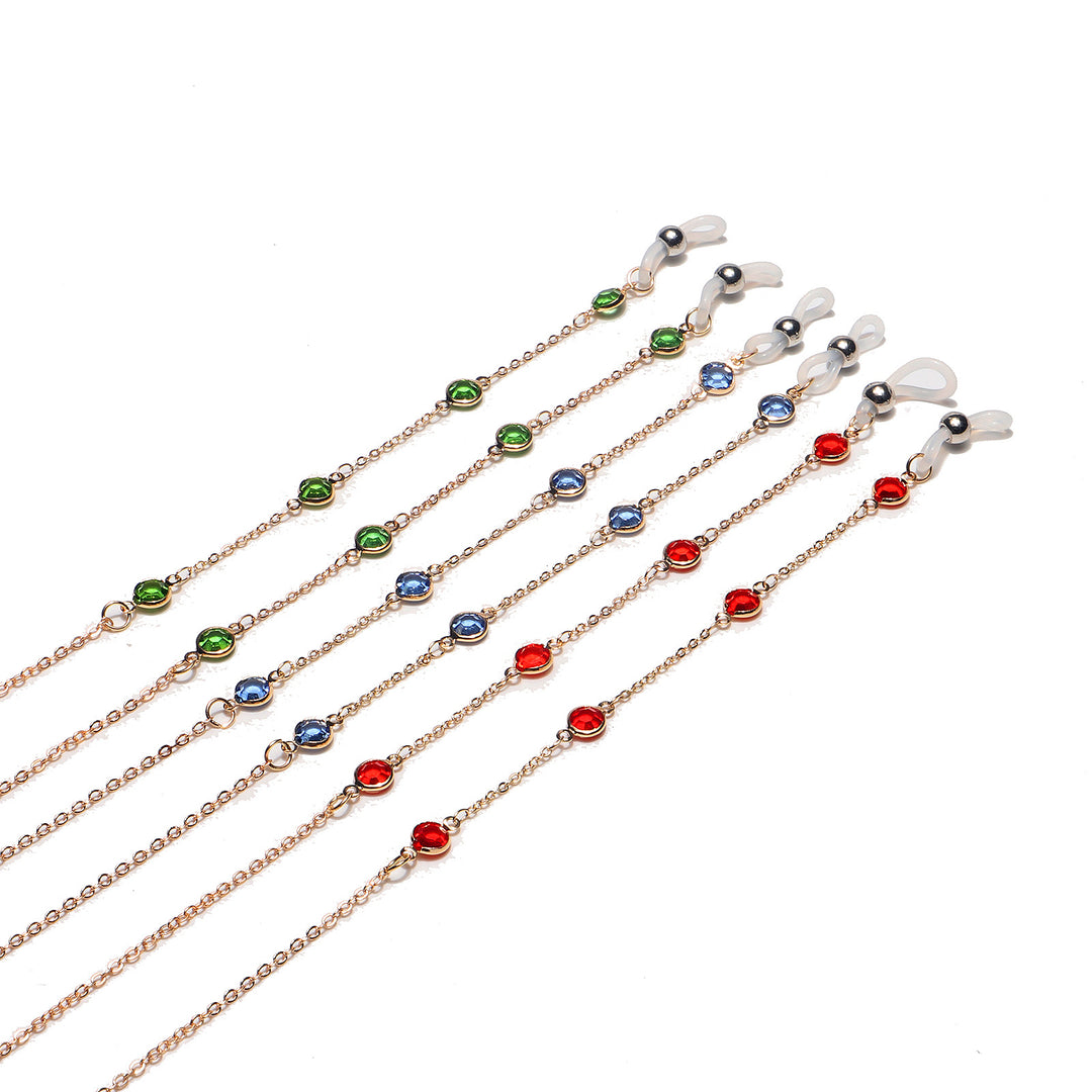Elegant Gemstone Eyewear Chain Stornfield