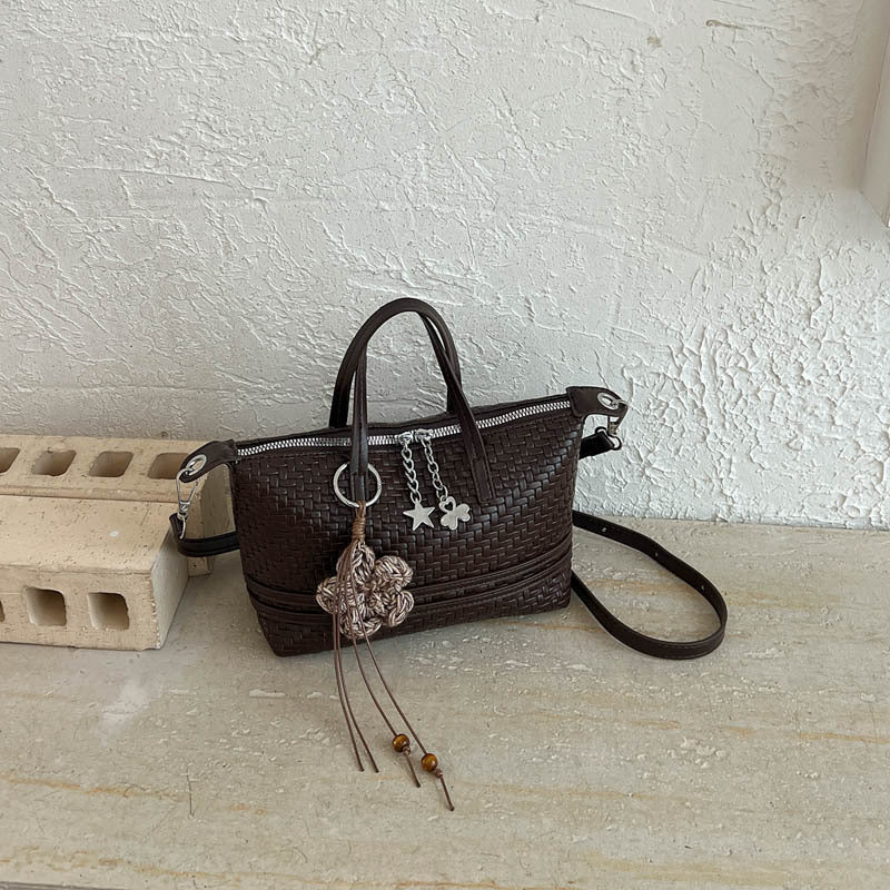 Woven Texture Handbag