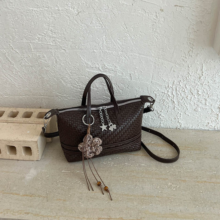 Woven Texture Handbag