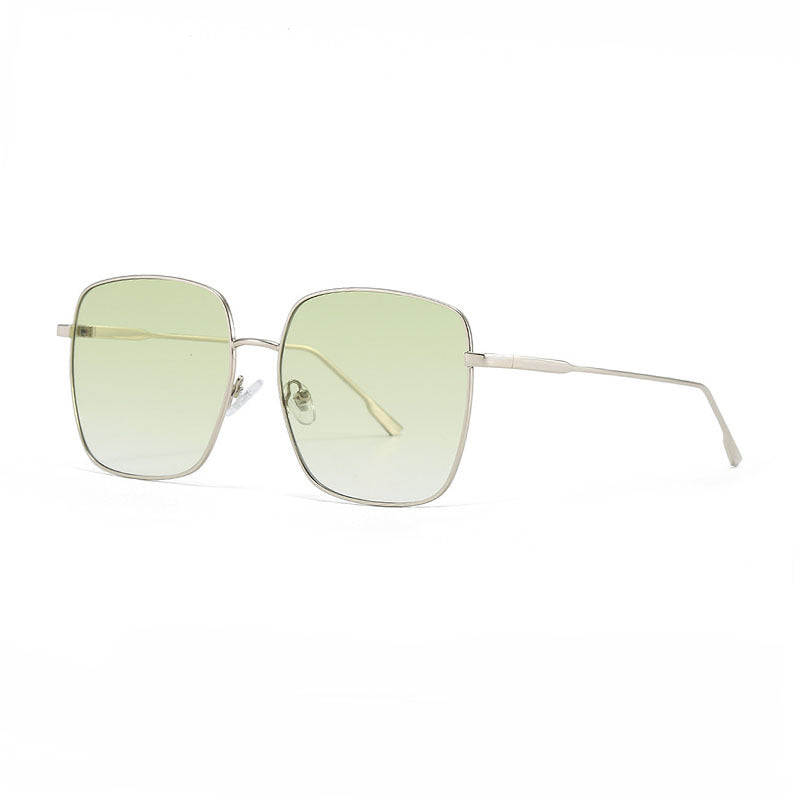Women's sunglasses with modern square stainless steel frame and polarized lenses Stornfield