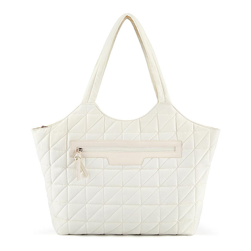 Padded handbag with textured design Stornfield