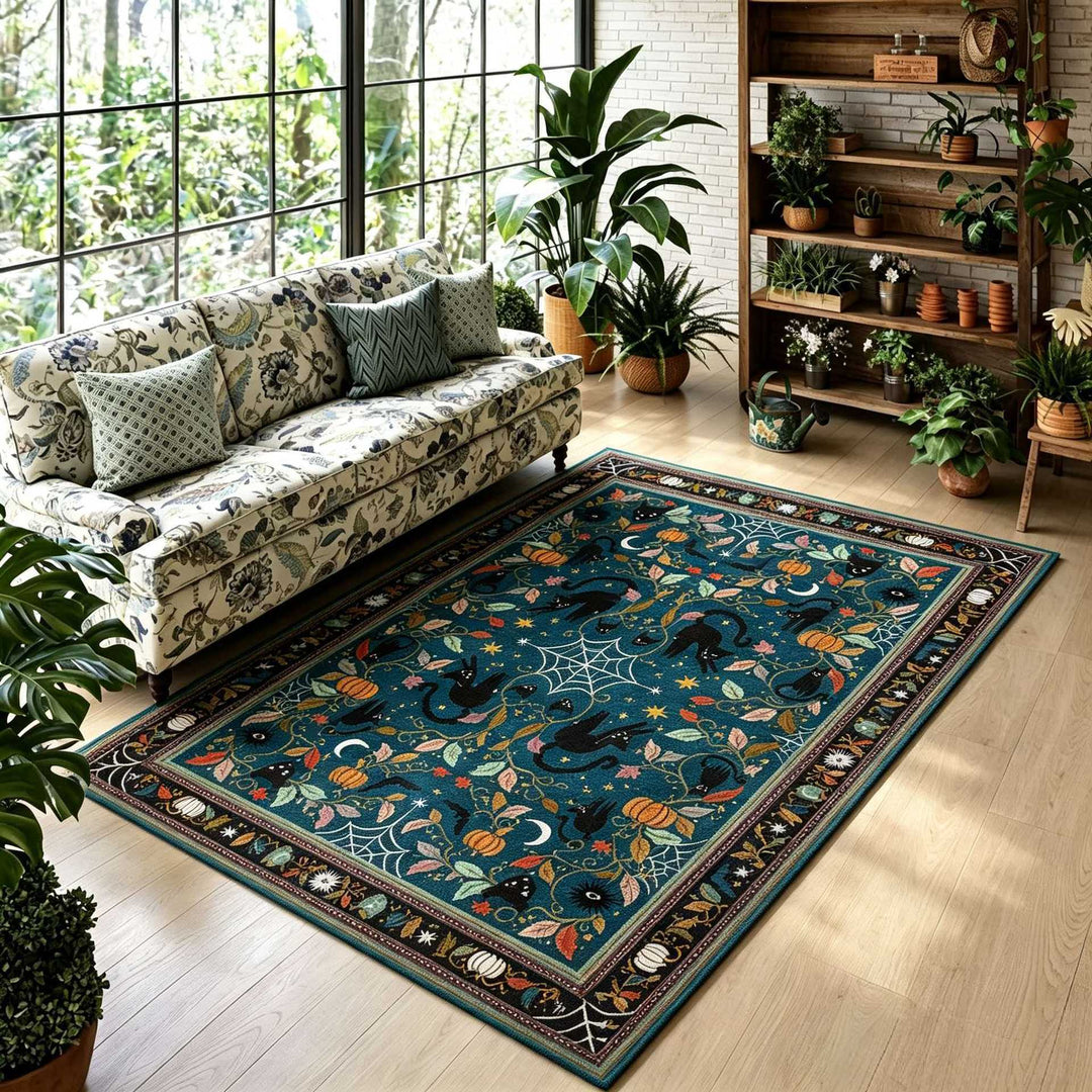 Elegant Floral Area Rug