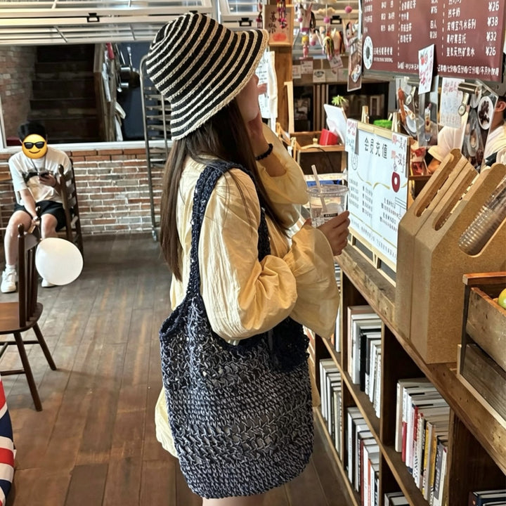 Braided Shoulder Bag in Sustainable Design Stornfield