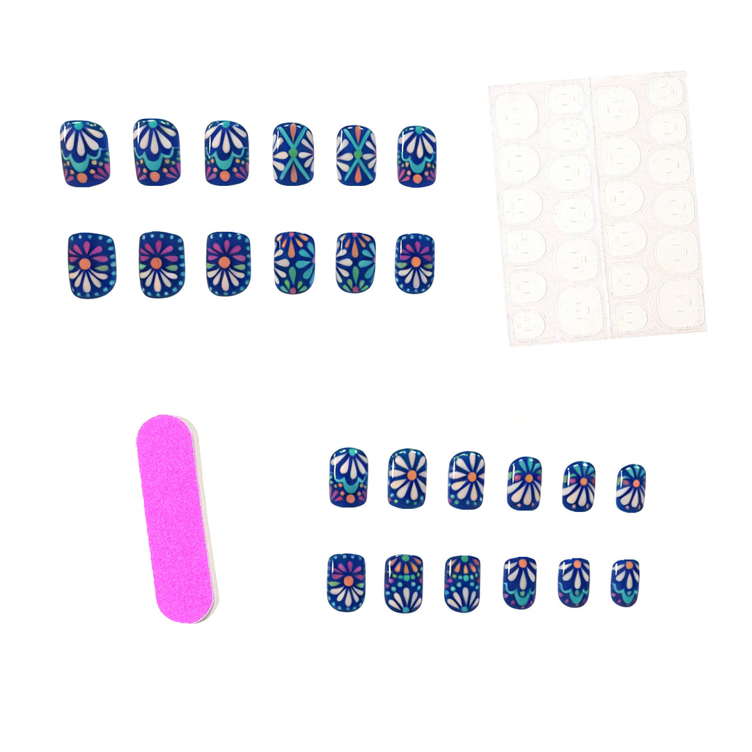 Floral Decorative Nail Art Enhancements Stornfield