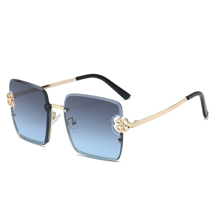 Women square sunglasses with floral design Stornfield